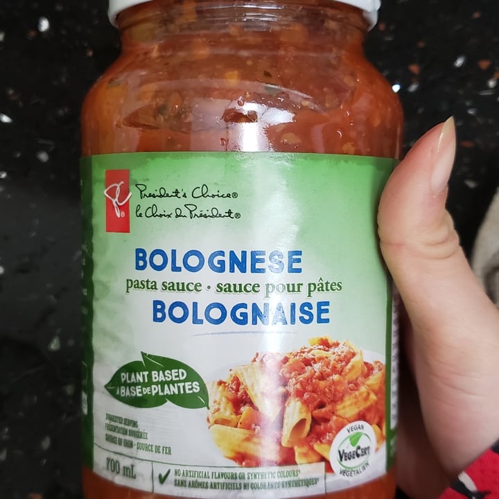 photo of President's Choice Bolognese Pasta Sauce shared by @daniella7 on  21 Mar 2021 - review