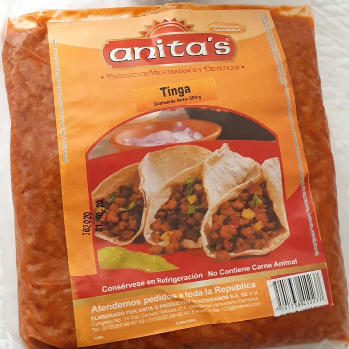 photo of Anita's Milanesa adobada shared by @anapau-0 on  26 Jun 2020 - review