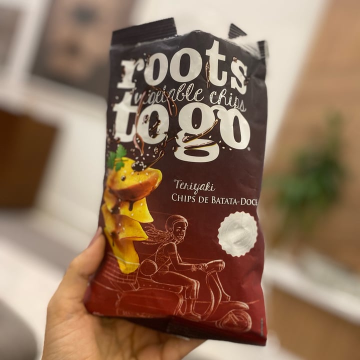 photo of Roots To Go Chips de batata doce Teriyaki shared by @larissamaluf on  31 Jan 2022 - review