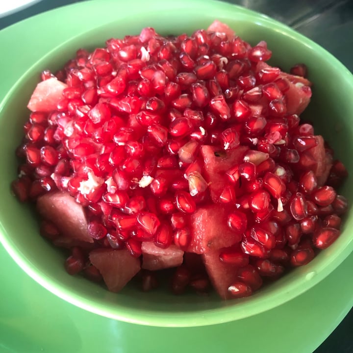 photo of Veganza Café Watermelon salad shared by @annbience on  05 Aug 2020 - review
