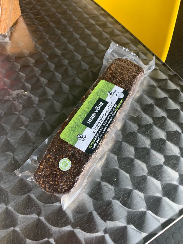 photo of HERBI VŌHR Whole Biltong Stick shared by @zillythekid on  15 Sep 2019 - review