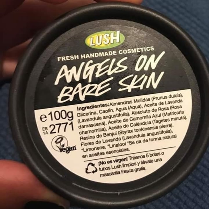 photo of LUSH Fresh Handmade Cosmetics Angels on Bare Skin shared by @martate on  17 May 2020 - review