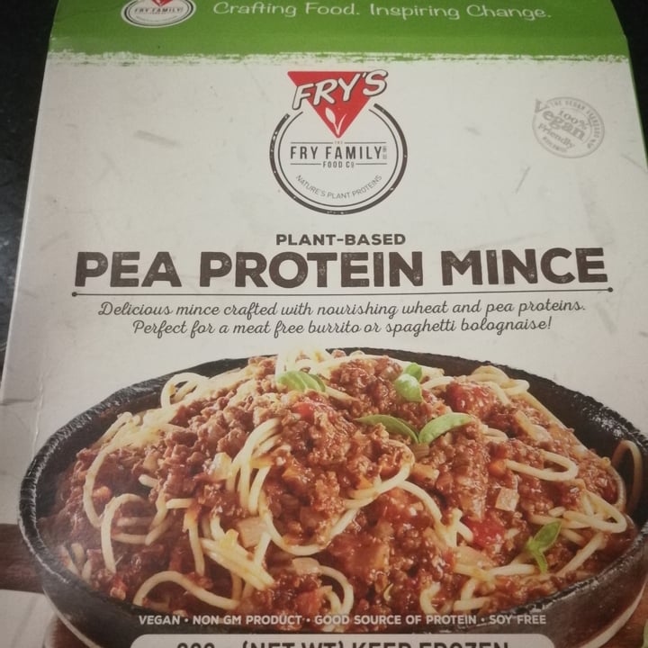photo of Fry's Family Food Pea Protein Mince shared by @mel-b on  01 Nov 2020 - review