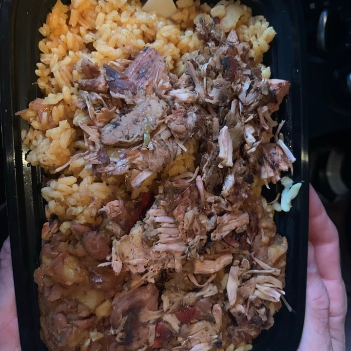 photo of Vegan Bodega Rice And Beans Plate shared by @devinestyler on  15 Aug 2021 - review