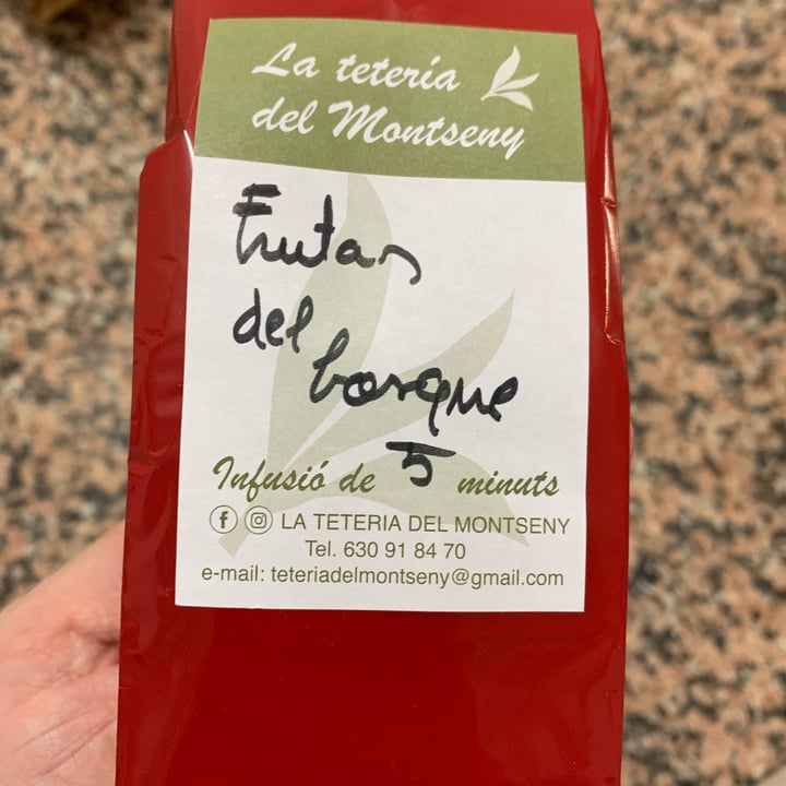 review photo of La Tetería del Montseny Mescla de Te de fruits vermells shared by @svaretb on 19 Oct 2020 - review