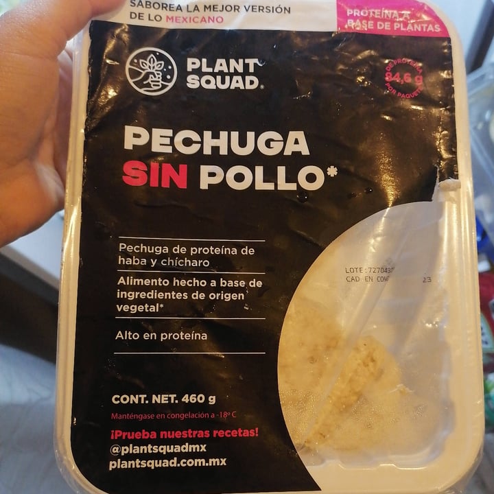 photo of Plant Squad Pechuga Sin Pollo shared by @mavimolinares on  17 Mar 2022 - review