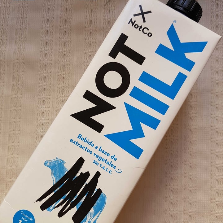 photo of NotCo Not Milk 2% Reduced Fat shared by @lelusol on  27 Aug 2020 - review