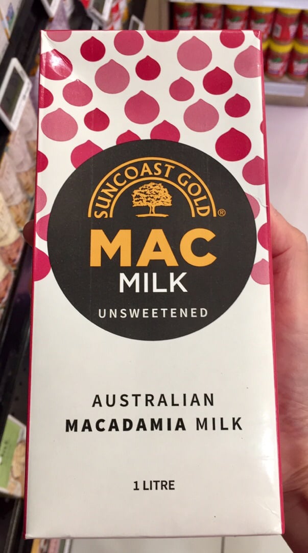 photo of Suncoast Gold Suncoast Gold Macadamia Milk (Unsweetened) shared by @judyc on  28 Nov 2019 - review