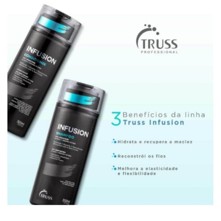review photo of Truss Shampoo E Condicionador INFUSION shared by @paulamichele on 30 Apr 2022 - review