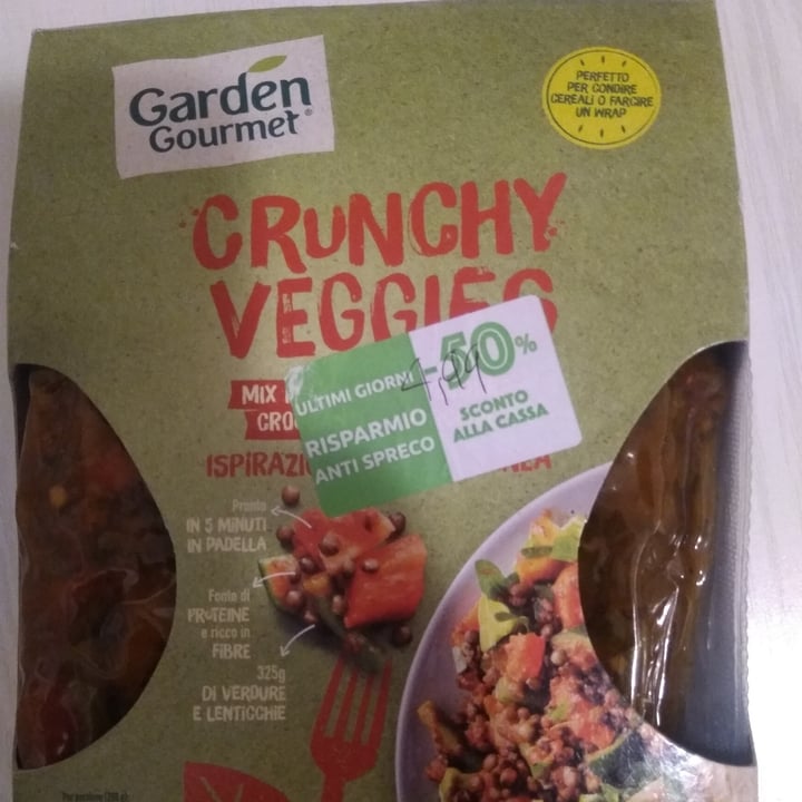 photo of Garden Gourmet Crunchy Veggies shared by @mpiacentino on  23 May 2022 - review