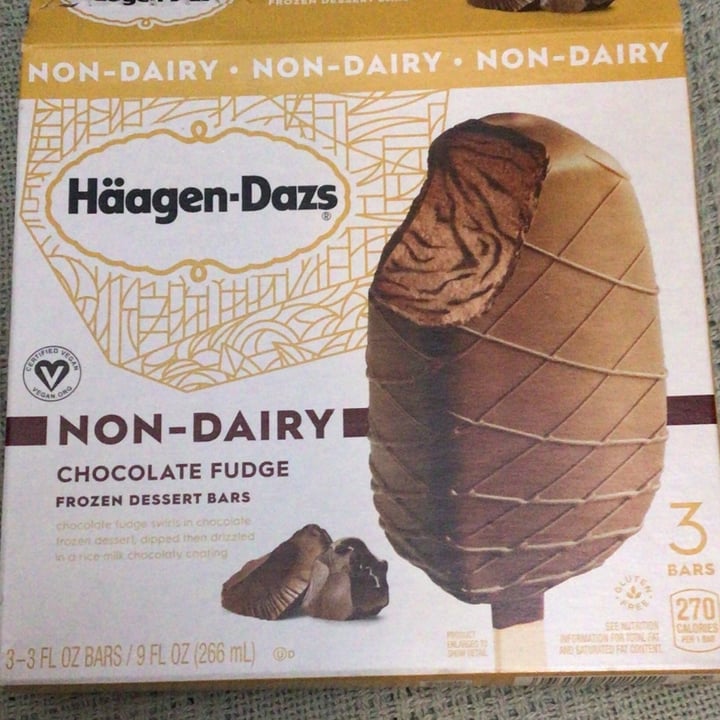 photo of Häagen-Dazs Chocolate Fudge Bars shared by @rickydoc on  25 Nov 2022 - review