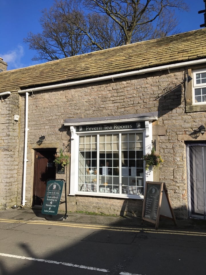 review photo of Peveril Tearooms Vegan Cheesecake shared by @scottofsherwood on 02 Mar 2020 - review