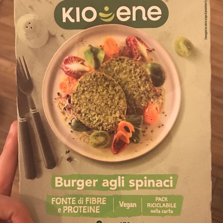 photo of Kioene Burger agli Spinaci shared by @laurafalc92 on  26 Oct 2022 - review