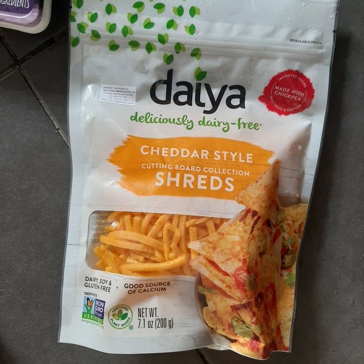 photo of Daiya Cheddar Style Shreds shared by @venis on  28 Jun 2020 - review