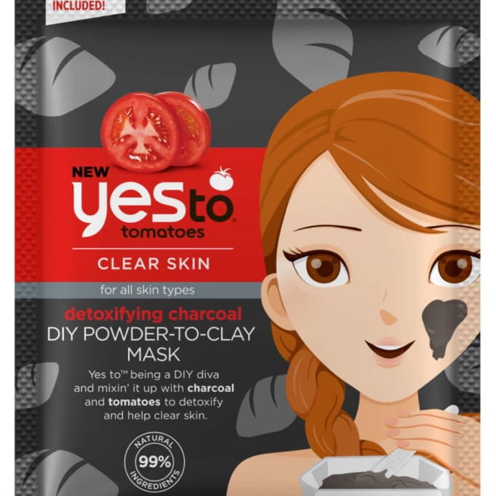 photo of YesTo yes to tomatoes detoxifying charcoal DIY mask shared by @caitlinandmj on  29 Apr 2020 - review