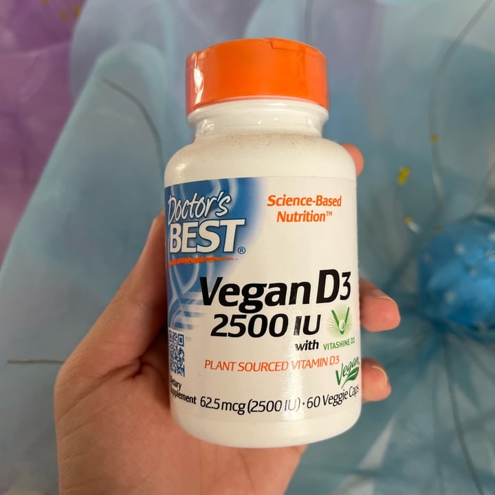 photo of Doctor's Best Vegan D3 shared by @natgutierr on  04 Mar 2022 - review