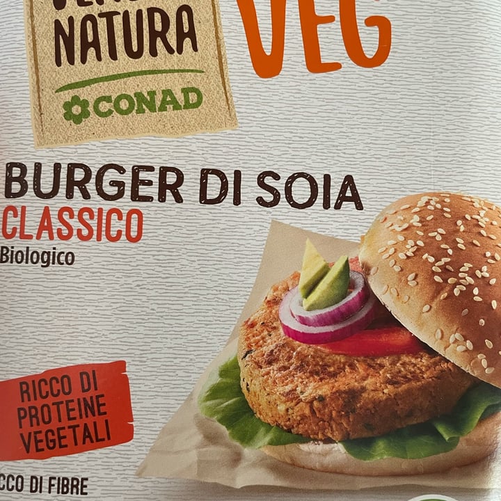 photo of Conad Bio Burger di soia alle verdure shared by @verdurine17 on  08 Apr 2022 - review