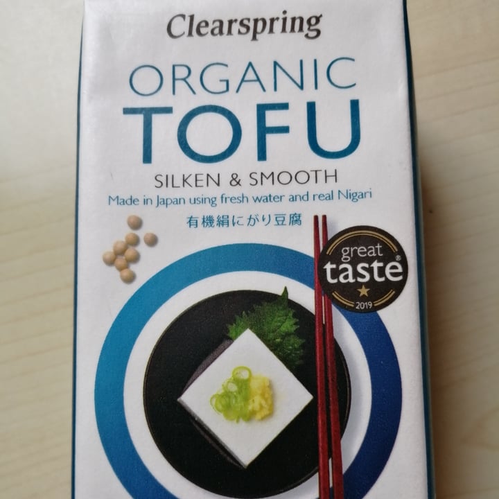 photo of Clearspring Organic Tofu Silken & Smooth shared by @monica69 on  08 Jun 2022 - review