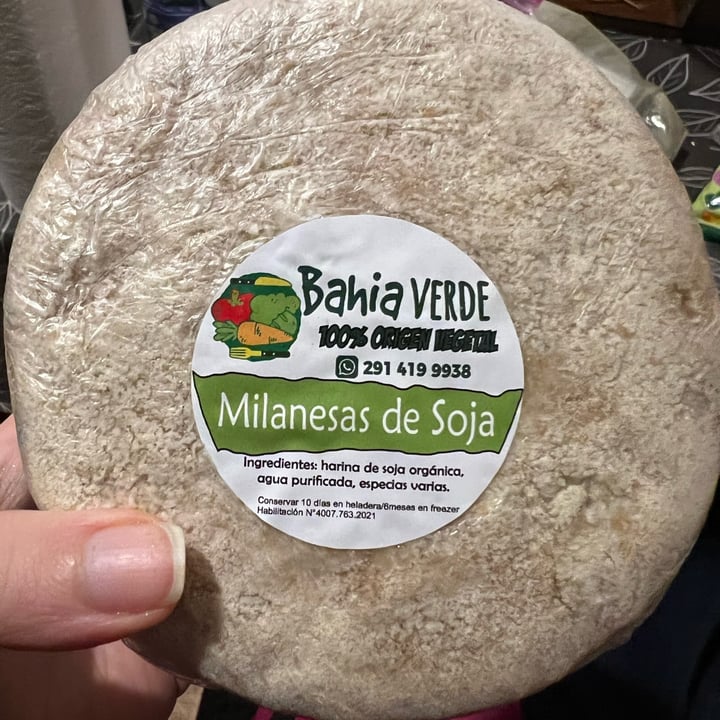 review photo of Bahía Verde Milanesas de soja shared by @mariefl on 12 Jul 2022 - review