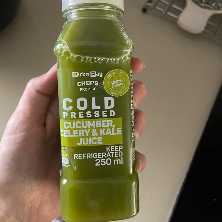 Pick n Pay Cucumber, Celery & Kale Juice Review abillion