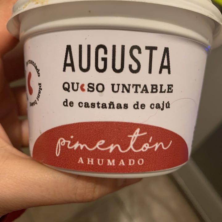 photo of Augusta Queso Untable de Castañas De Cajú Pimentón Ahumado shared by @constanzadeoll on  15 Aug 2021 - review