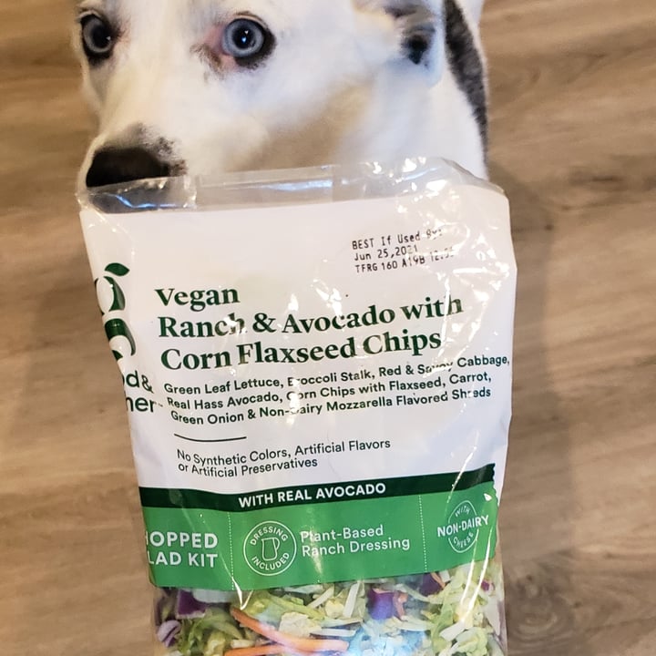 photo of Good & Gather Vegan Ranch And Avocado with Corn Flaxseed Chips shared by @ambularfortheanimals on  25 Jun 2021 - review