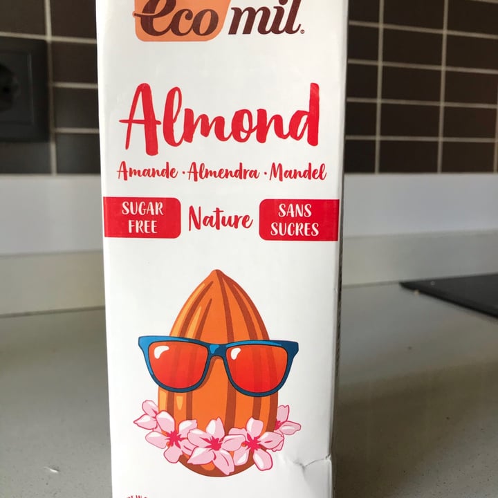 photo of Ecomil Nature Almond Milk Sugar Free shared by @rebevegana on  11 Oct 2020 - review