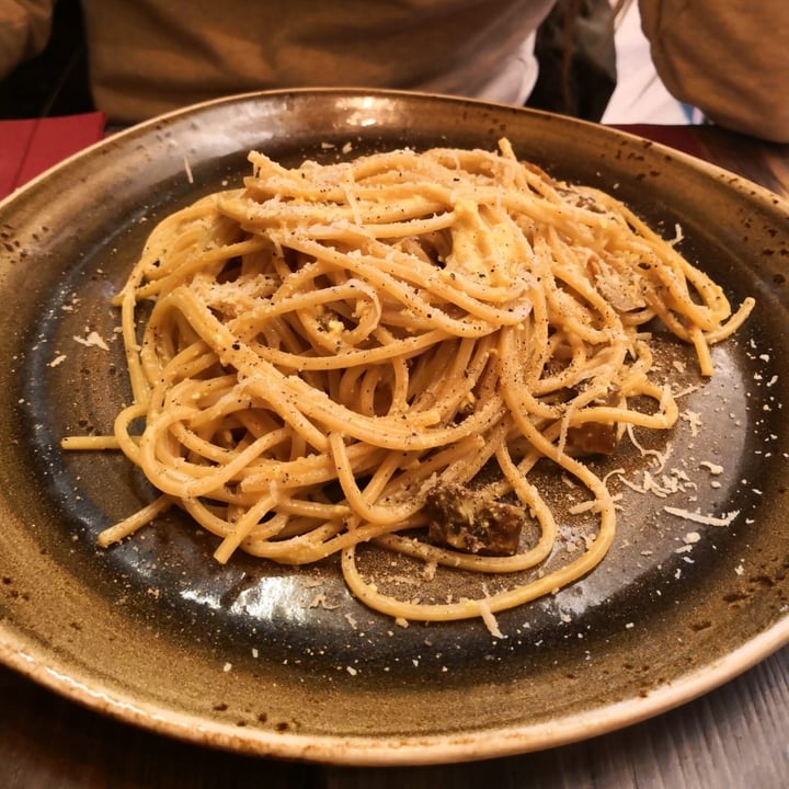 review photo of Rifugio Romano Vegan Carbonara shared by @3alessandra3 on 02 Apr 2021 - review