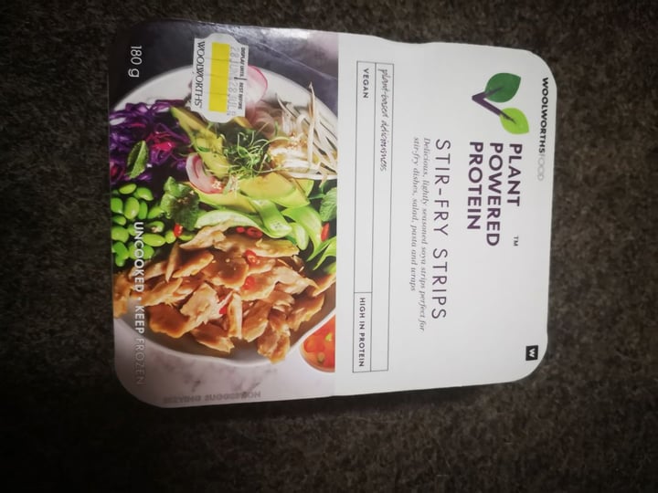 photo of Woolworths Food Plant Powered Protein Stir-Fry Strips shared by @antionnette on  29 Nov 2019 - review