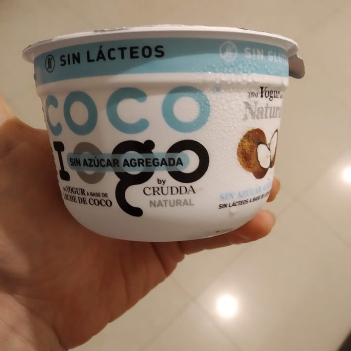 photo of Crudda Yogur a Base de Coco sabor Vainilla shared by @barweimberg on  24 Jun 2022 - review