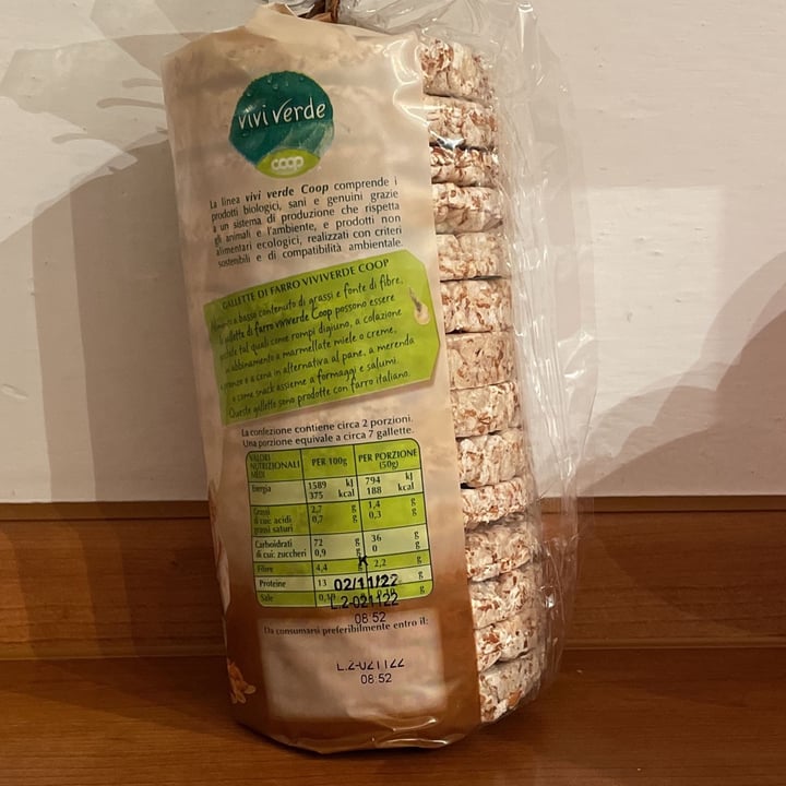 review photo of Vivi Verde Coop Gallette Di Farro Bio shared by @lixz on 08 Dec 2021 - review