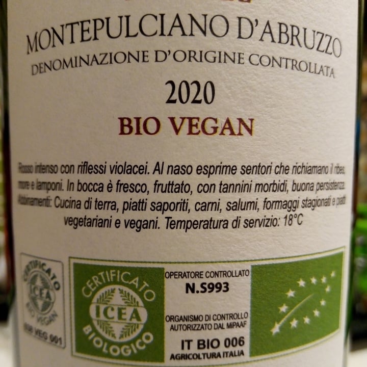 review photo of Agriverde Montepulciano d'Abruzzo Natum shared by @felixveg on 13 Sep 2022 - review