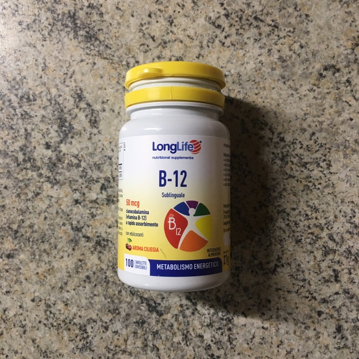 photo of Longlife B-12 50 mcg shared by @silviag998 on  25 May 2022 - review