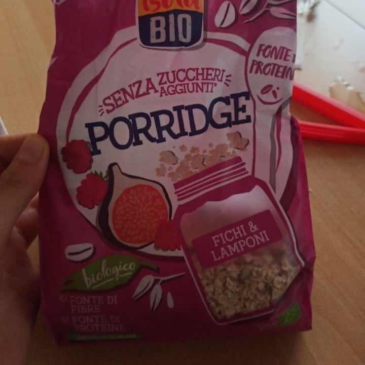 review photo of Isolabio Porridge Fichi e Lamponi shared by @beatrizbisi on 22 May 2022 - review