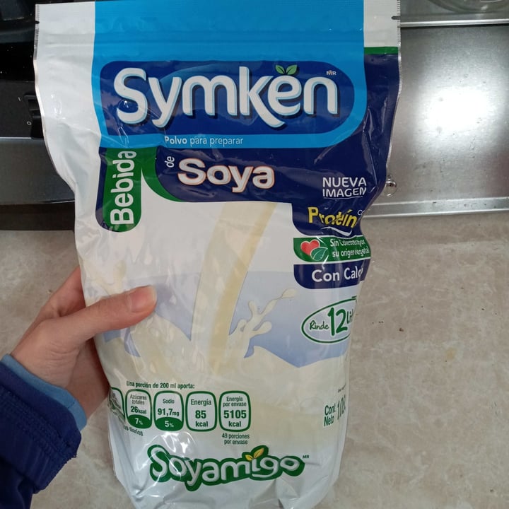photo of Symken Polvo para preparar bebida de soya shared by @bettyveg on  16 Jan 2021 - review