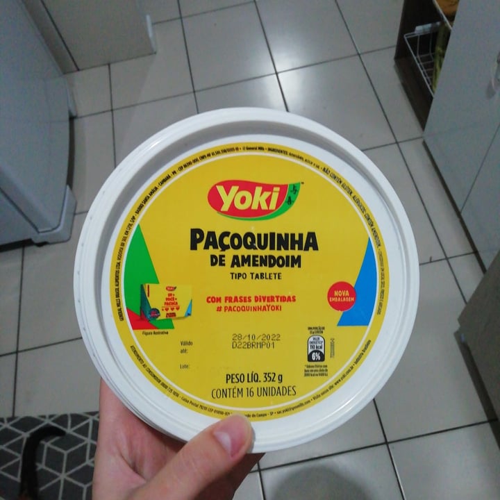 photo of Yoki Paçoca shared by @anaisabella on  29 Jun 2022 - review