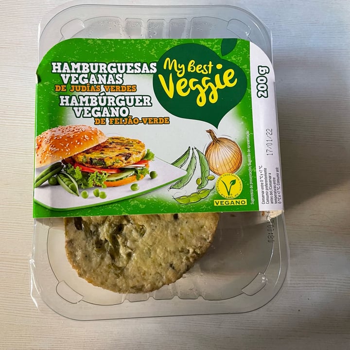 photo of My Best Veggie Burger De Judías Verdes shared by @yebisah on  15 Jan 2022 - review