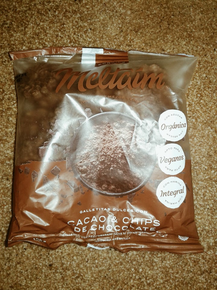 photo of Meltaím Cookies de Cacao & Chips de Chocolate shared by @florlorente on  24 Dec 2020 - review