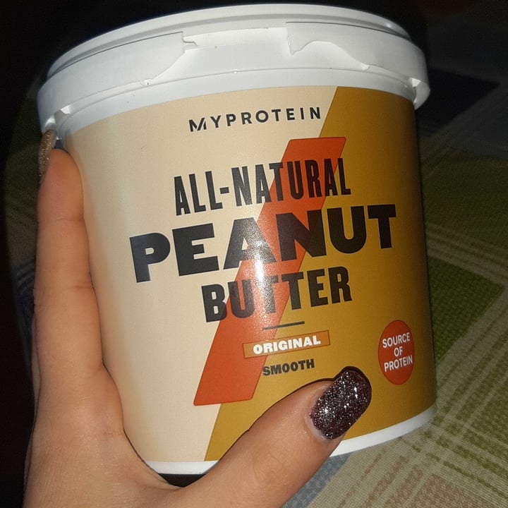 photo of MyProtein All Natural Peanut Butter Original Smooth shared by @stefania5 on  21 Feb 2021 - review