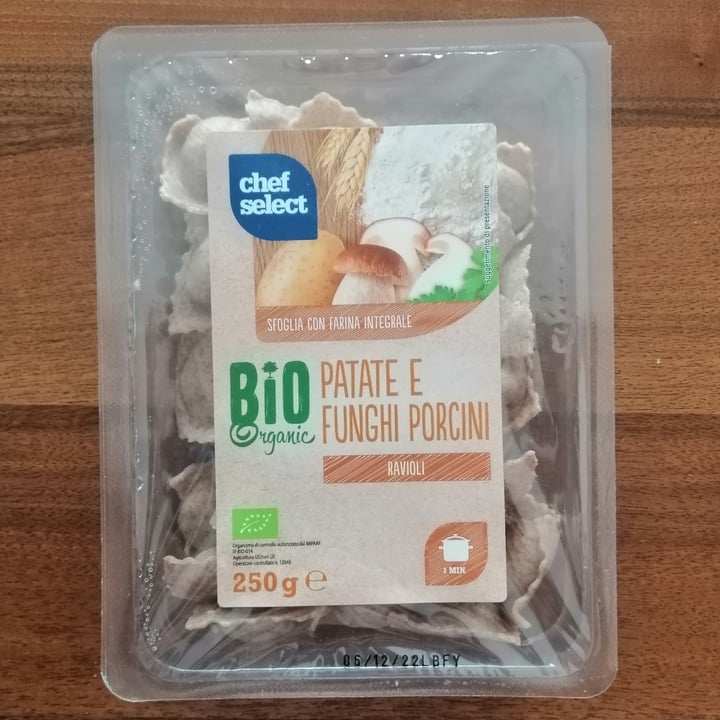 photo of Bio-organic Ravioli patate e funghi porcini shared by @manuzen on  29 Oct 2022 - review