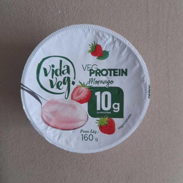 photo of Vida Veg Iogurte Grego Proteina de Morango shared by @heloisademorais on  21 May 2022 - review