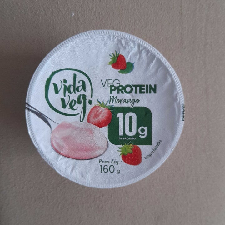 review photo of Vida Veg Iogurte Grego Proteina de Morango shared by @heloisademorais on 21 May 2022 - review