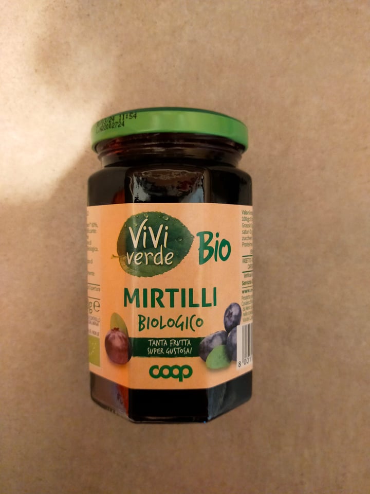 photo of Vivi Verde Coop Marmellata Di Mirtilli Bio shared by @dechi on  26 Jul 2022 - review