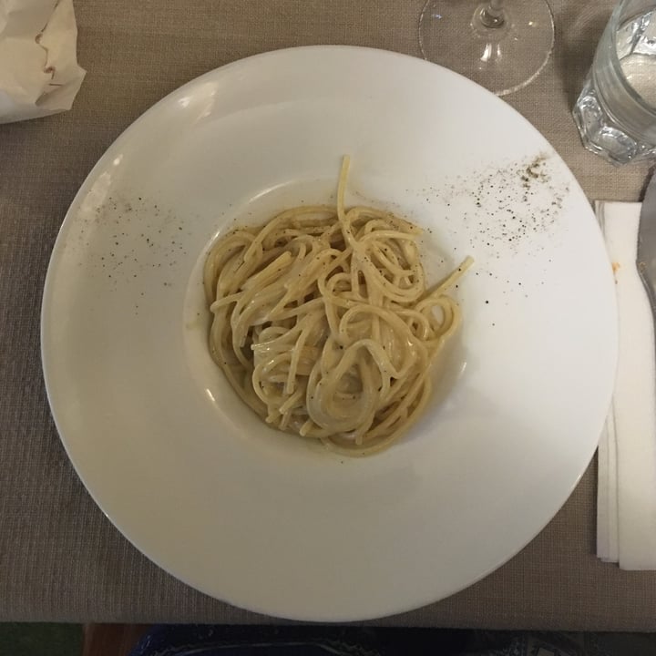 photo of Il Giardino di Sveva Cacio e pepe vegan shared by @animafragile85 on  29 May 2022 - review