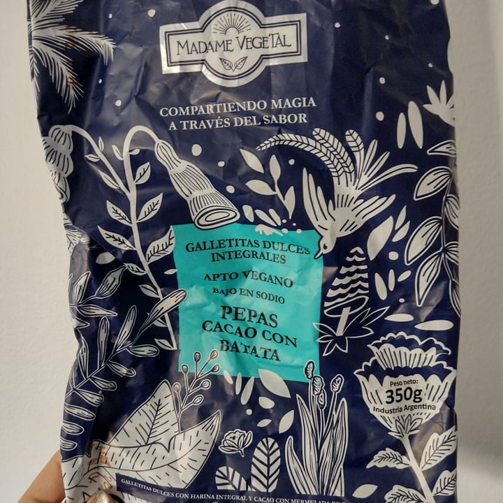 photo of Madame Vegetal Pepas cacao con batata shared by @lucirss on  14 Jun 2022 - review