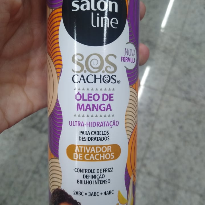 photo of Salon line Condicionador SOS Cachos Óleo De Manga shared by @estrelita on  17 May 2022 - review