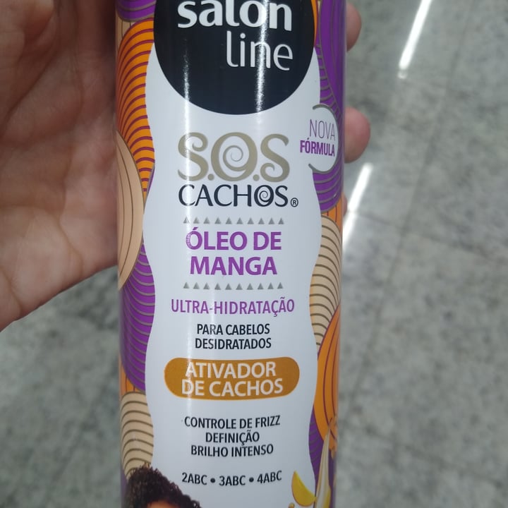 review photo of Salon line Condicionador SOS Cachos Óleo De Manga shared by @estrelita on 17 May 2022 - review