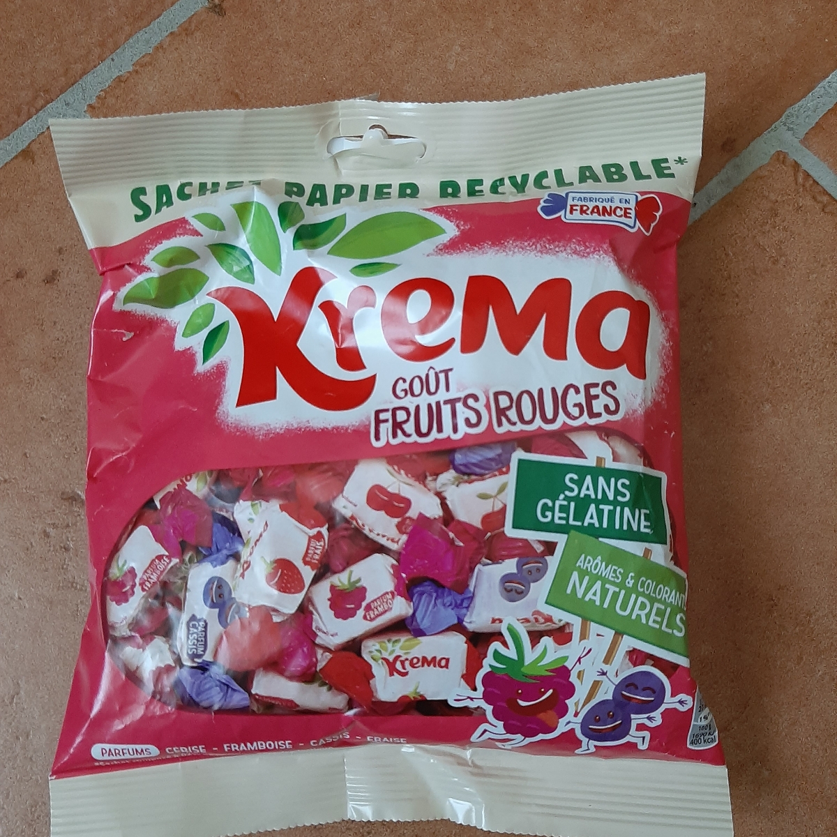 Krema Goût fruits rouges Review