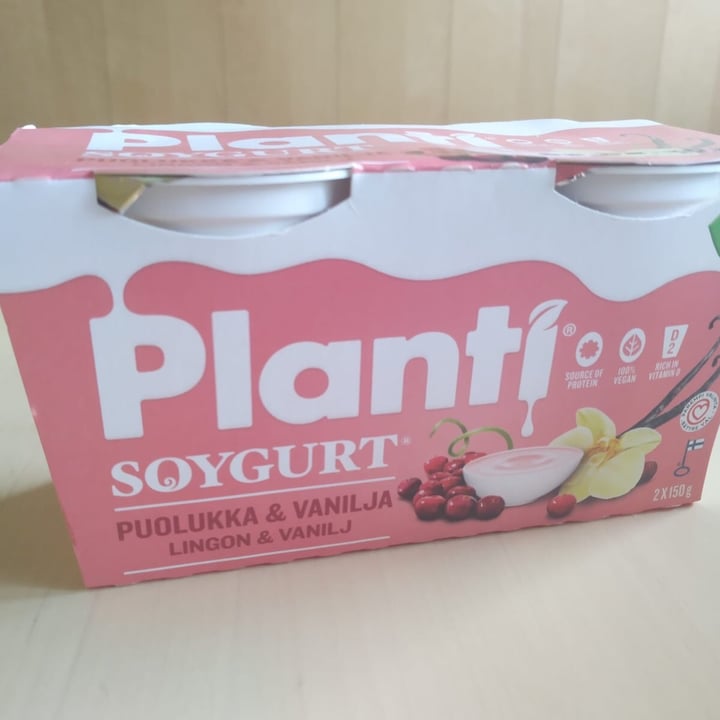 photo of Planti Lingonberry And Vanilla Soygurt shared by @annbience on  30 Apr 2020 - review