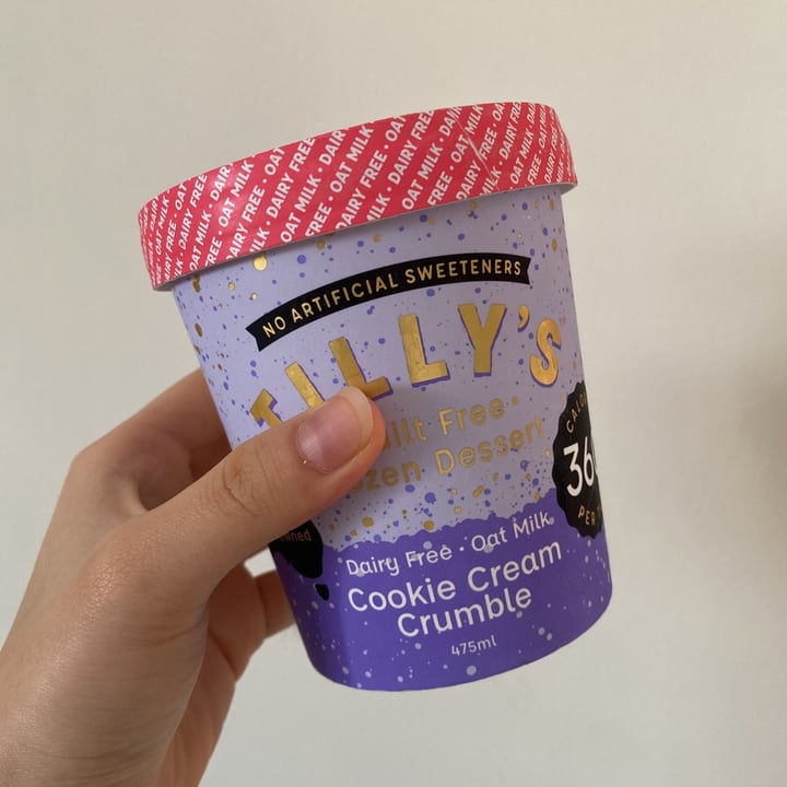 review photo of Mrs Tilly’s Cookie Cream Crumble shared by @hannahjtan on 21 Jun 2021 - review